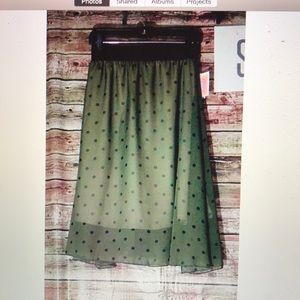 Lularoe mid length skirt